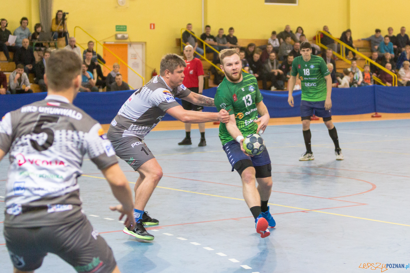 Mecz 12. kolejki I ligi piłki ręcznej mężczyzn WKS Grunwald Foto: lepszyPOZNAN.pl/Piotr Rychter Mecz 12. kolejki I ligi piłki ręcznej mężczyzn WKS Grunwald Foto: lepszyPOZNAN.pl/Piotr Rychter