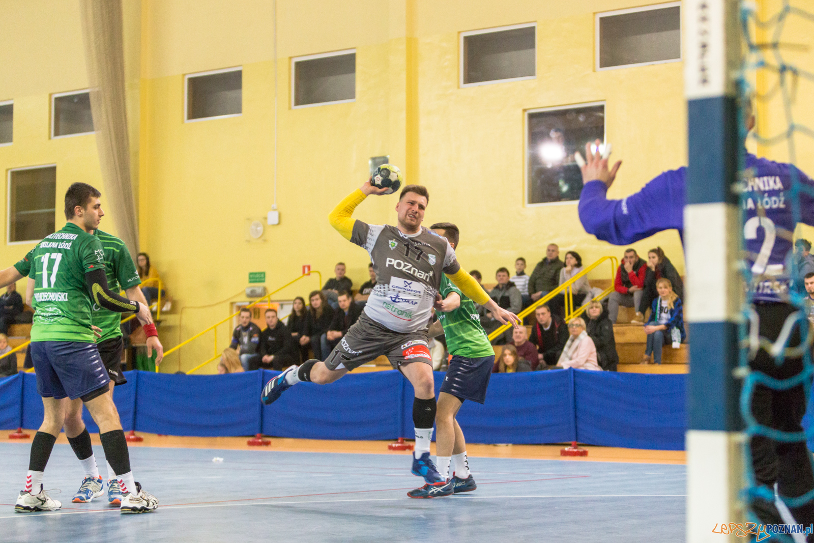 Mecz 12. kolejki I ligi piłki ręcznej mężczyzn WKS Grunwald Foto: lepszyPOZNAN.pl/Piotr Rychter Mecz 12. kolejki I ligi piłki ręcznej mężczyzn WKS Grunwald Foto: lepszyPOZNAN.pl/Piotr Rychter