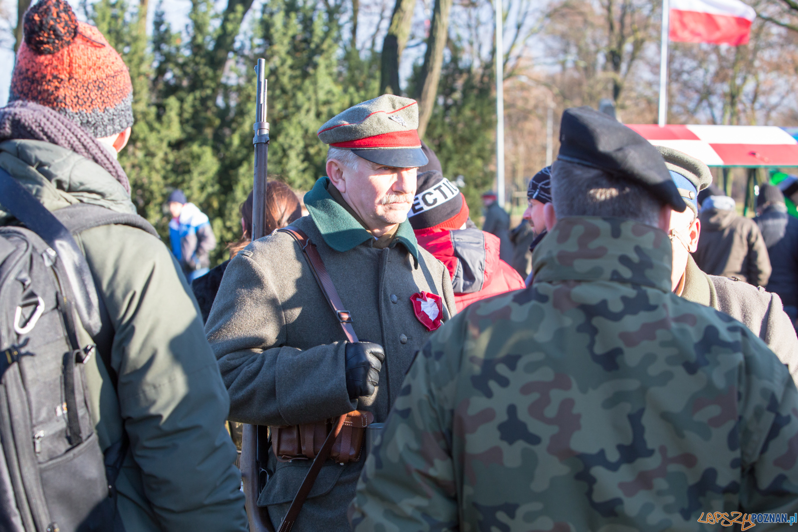100 lecie zdobycia Ławicy - inscenizacja Foto: lepszyPOZNAN.pl/Piotr Rychter 100 lecie zdobycia Ławicy - inscenizacja Foto: lepszyPOZNAN.pl/Piotr Rychter