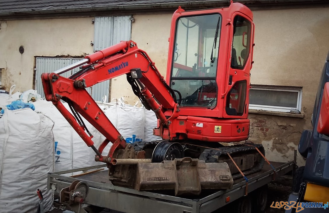 Złodzieje koparki w areszcie Foto: Biuro prasowe Wielkopolskiej Policji Złodzieje koparki w areszcie Foto: Biuro prasowe Wielkopolskiej Policji