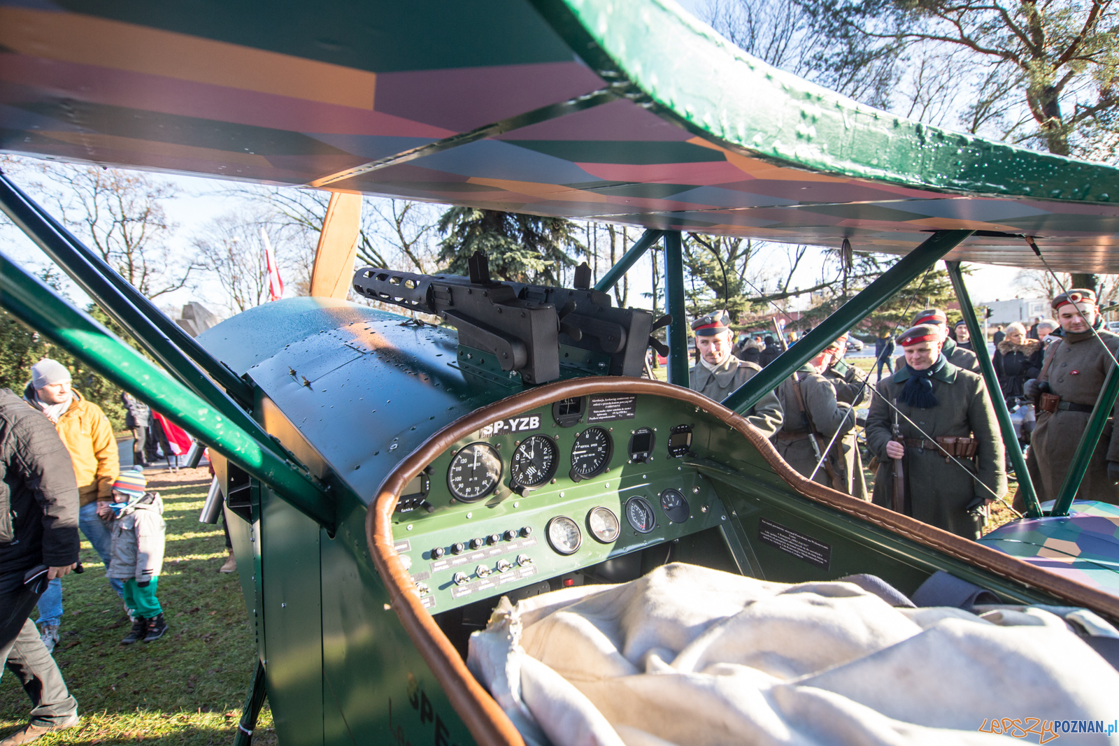 100 lecie zdobycia Ławicy - inscenizacja Foto: lepszyPOZNAN.pl/Piotr Rychter 100 lecie zdobycia Ławicy - inscenizacja Foto: lepszyPOZNAN.pl/Piotr Rychter