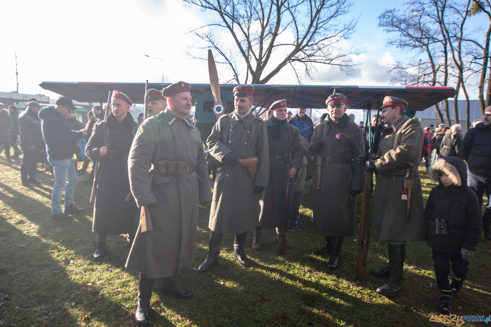 100 lecie zdobycia Ławicy - inscenizacja Foto: lepszyPOZNAN.pl/Piotr Rychter 100 lecie zdobycia Ławicy - inscenizacja Foto: lepszyPOZNAN.pl/Piotr Rychter