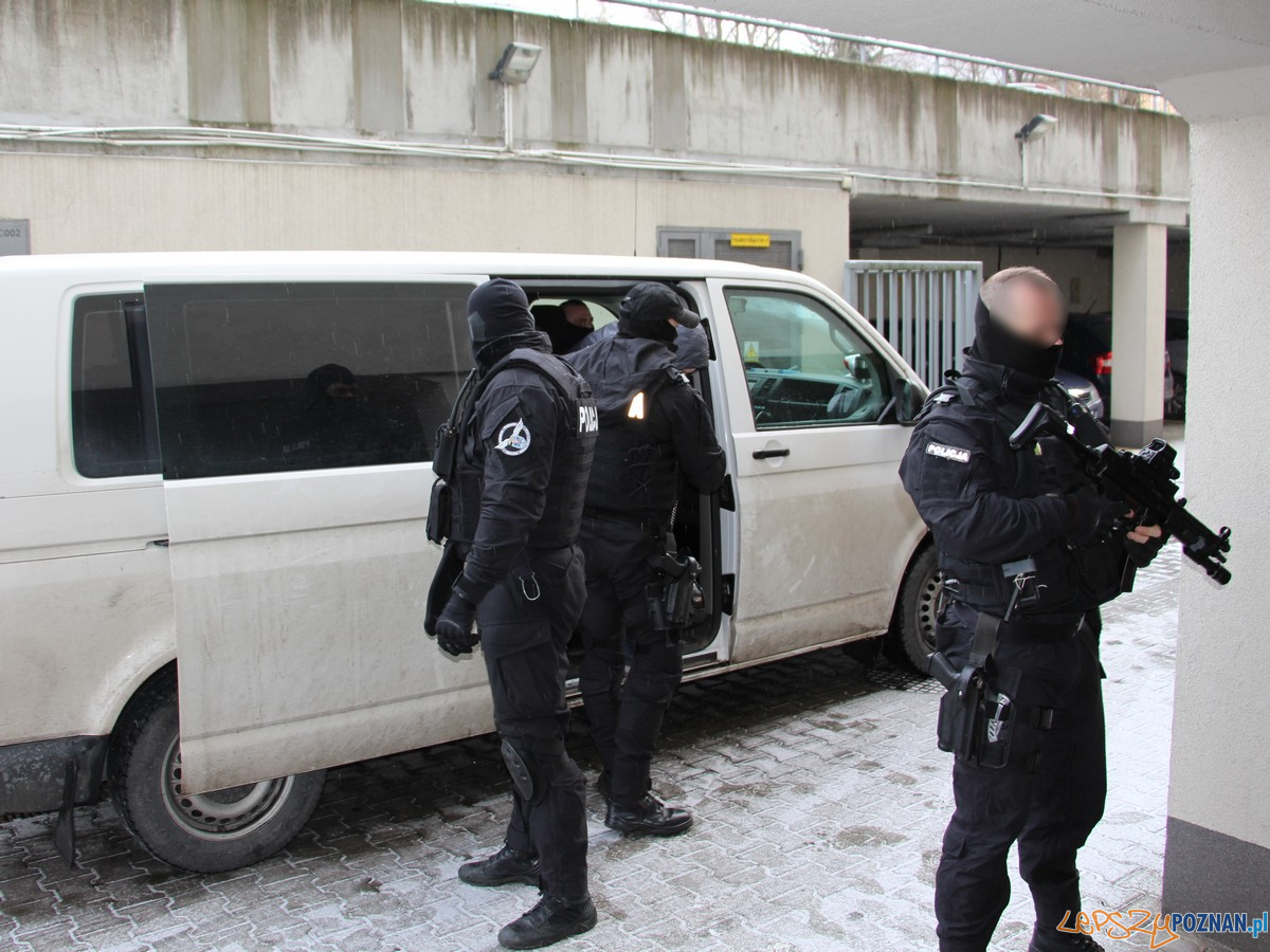 Akcja Policji Foto: materiały prasowe wielkopolskiej Policji Akcja Policji Foto: materiały prasowe wielkopolskiej Policji