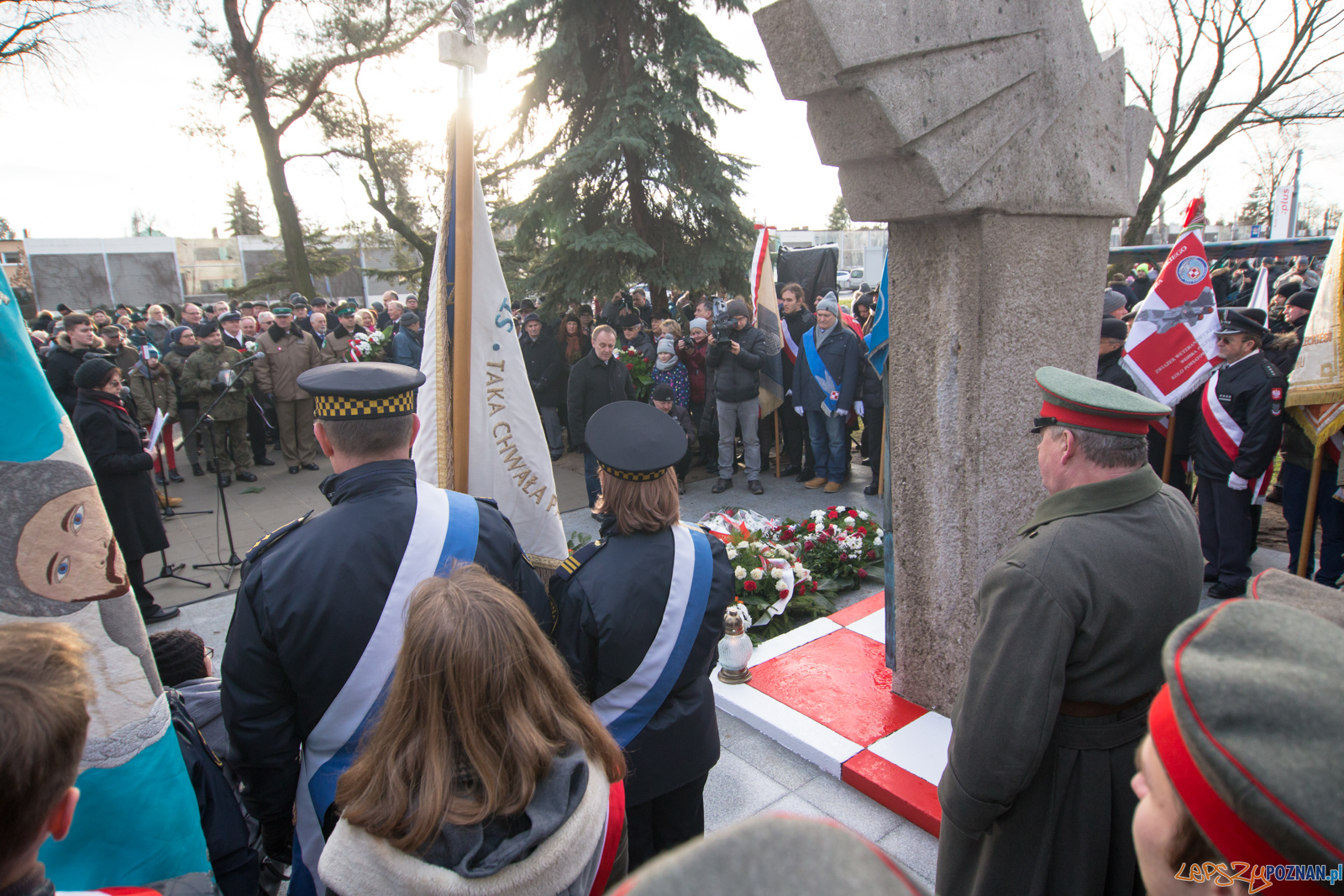 100 lecie zdobycia Ławicy - inscenizacja Foto: lepszyPOZNAN.pl/Piotr Rychter 100 lecie zdobycia Ławicy - inscenizacja Foto: lepszyPOZNAN.pl/Piotr Rychter