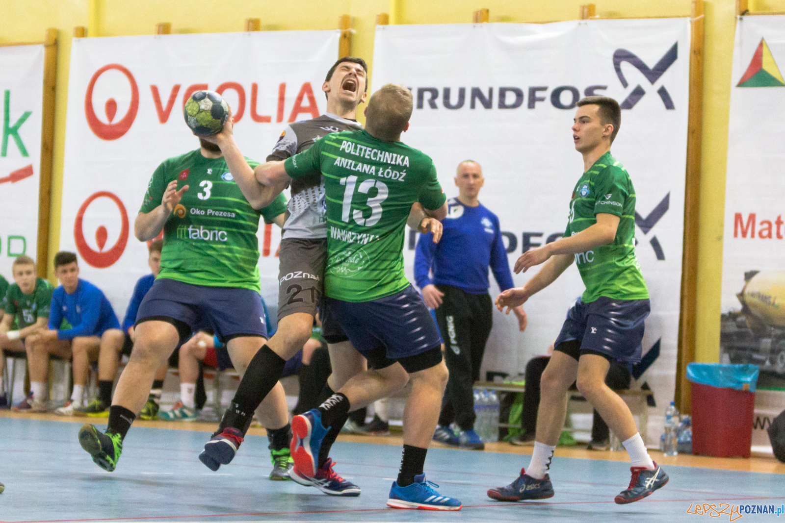 Mecz 12. kolejki I ligi piłki ręcznej mężczyzn WKS Grunwald Foto: lepszyPOZNAN.pl/Piotr Rychter Mecz 12. kolejki I ligi piłki ręcznej mężczyzn WKS Grunwald Foto: lepszyPOZNAN.pl/Piotr Rychter