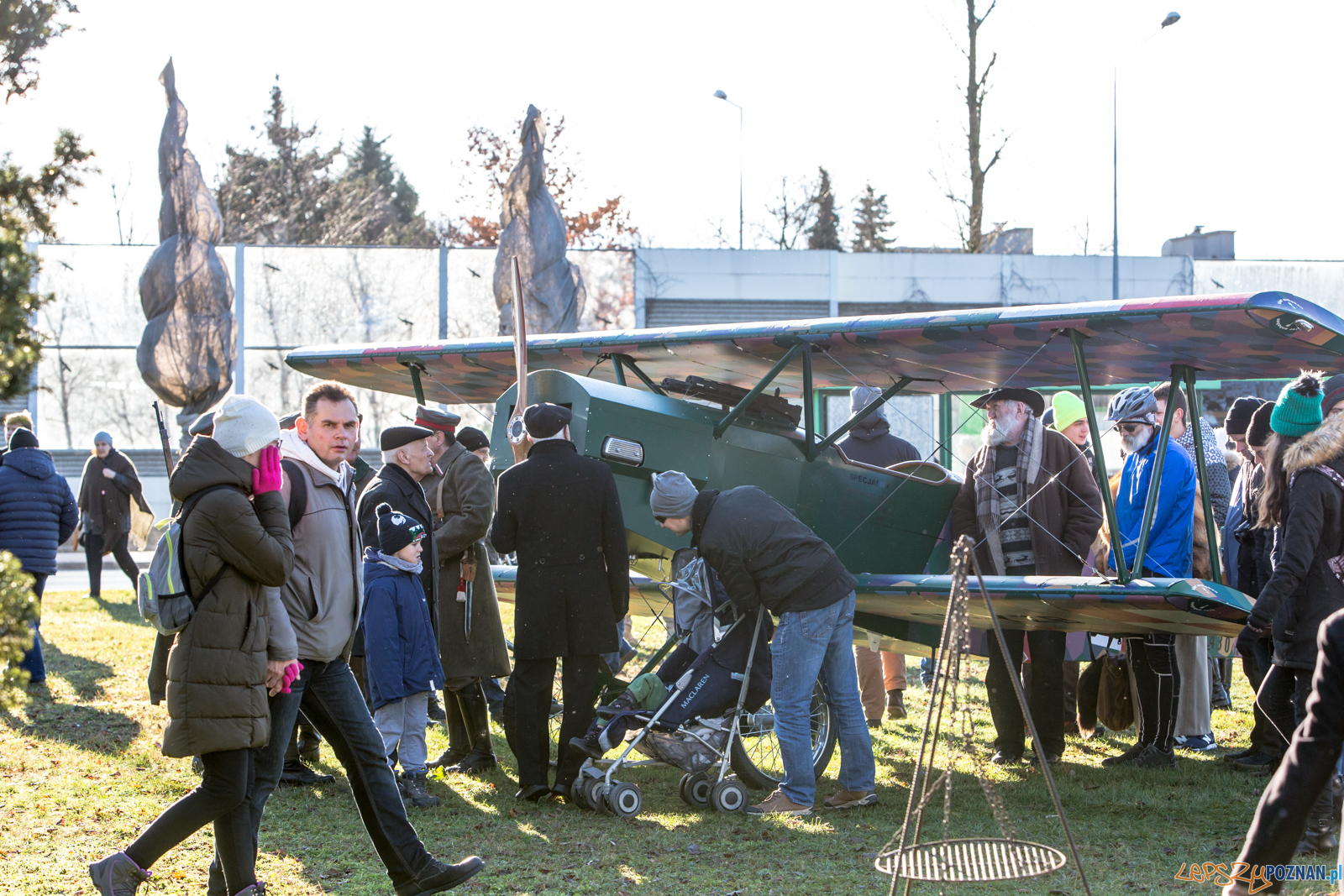 100 lecie zdobycia Ławicy - inscenizacja Foto: lepszyPOZNAN.pl/Piotr Rychter 100 lecie zdobycia Ławicy - inscenizacja Foto: lepszyPOZNAN.pl/Piotr Rychter