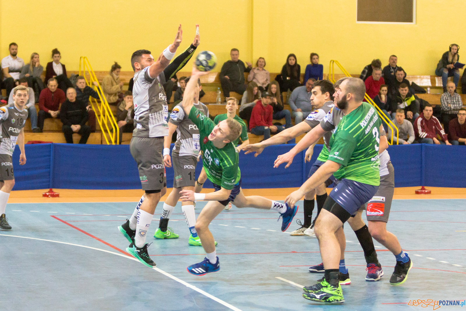 Mecz 12. kolejki I ligi piłki ręcznej mężczyzn WKS Grunwald Foto: lepszyPOZNAN.pl/Piotr Rychter Mecz 12. kolejki I ligi piłki ręcznej mężczyzn WKS Grunwald Foto: lepszyPOZNAN.pl/Piotr Rychter