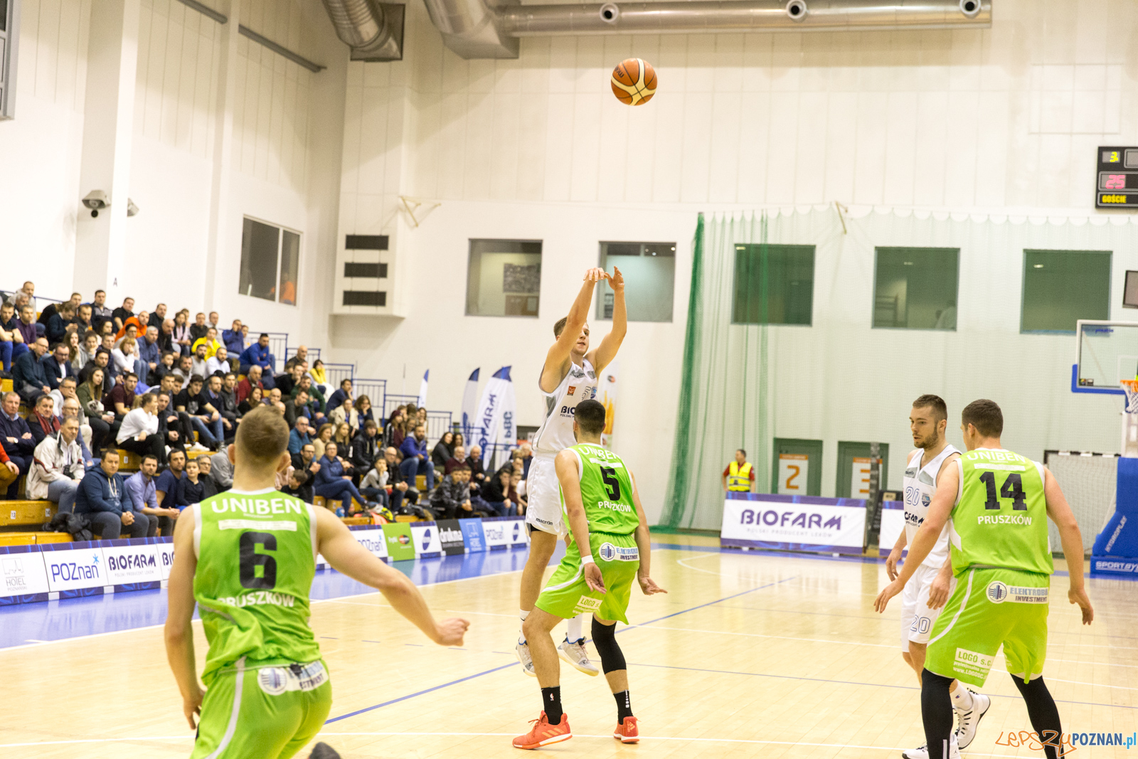 Biofarm Basket Poznań – Elektrobud-Investment ZB Pruszkow 45: Foto: LepszyPOZNAN.pl / Paweł Rychter Biofarm Basket Poznań – Elektrobud-Investment ZB Pruszkow 45: Foto: LepszyPOZNAN.pl / Paweł Rychter