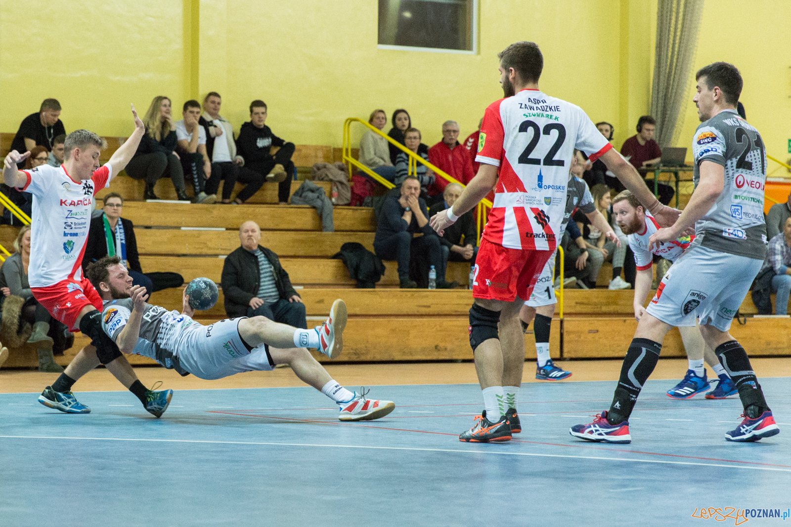 WKS Grunwald - ASPR Zawadzkie 34:19 - Poznań 13.02.2019 r. Foto: LepszyPOZNAN.pl / Paweł Rychter WKS Grunwald - ASPR Zawadzkie 34:19 - Poznań 13.02.2019 r. Foto: LepszyPOZNAN.pl / Paweł Rychter