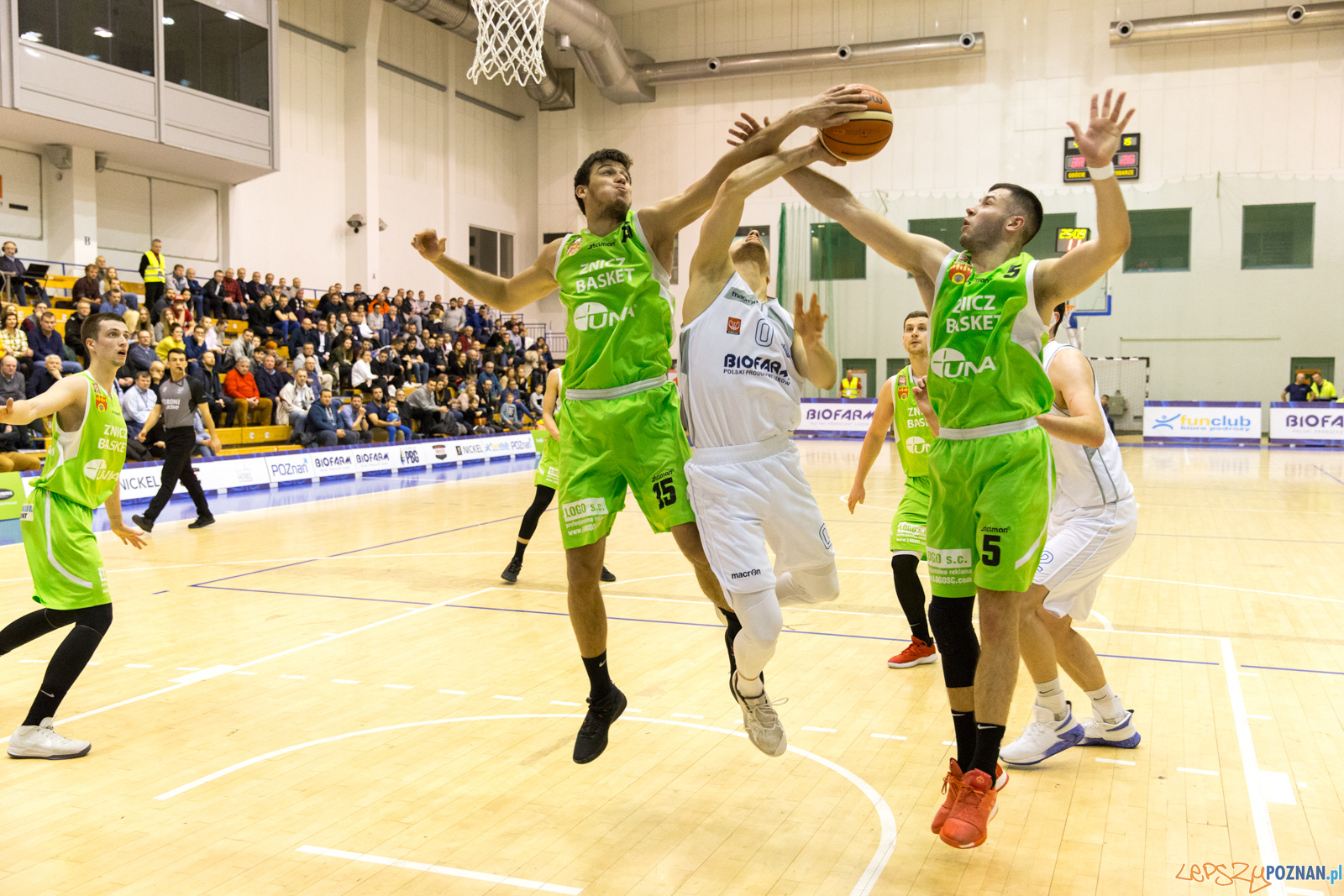 Biofarm Basket Poznań – Elektrobud-Investment ZB Pruszkow 45: Foto: LepszyPOZNAN.pl / Paweł Rychter Biofarm Basket Poznań – Elektrobud-Investment ZB Pruszkow 45: Foto: LepszyPOZNAN.pl / Paweł Rychter