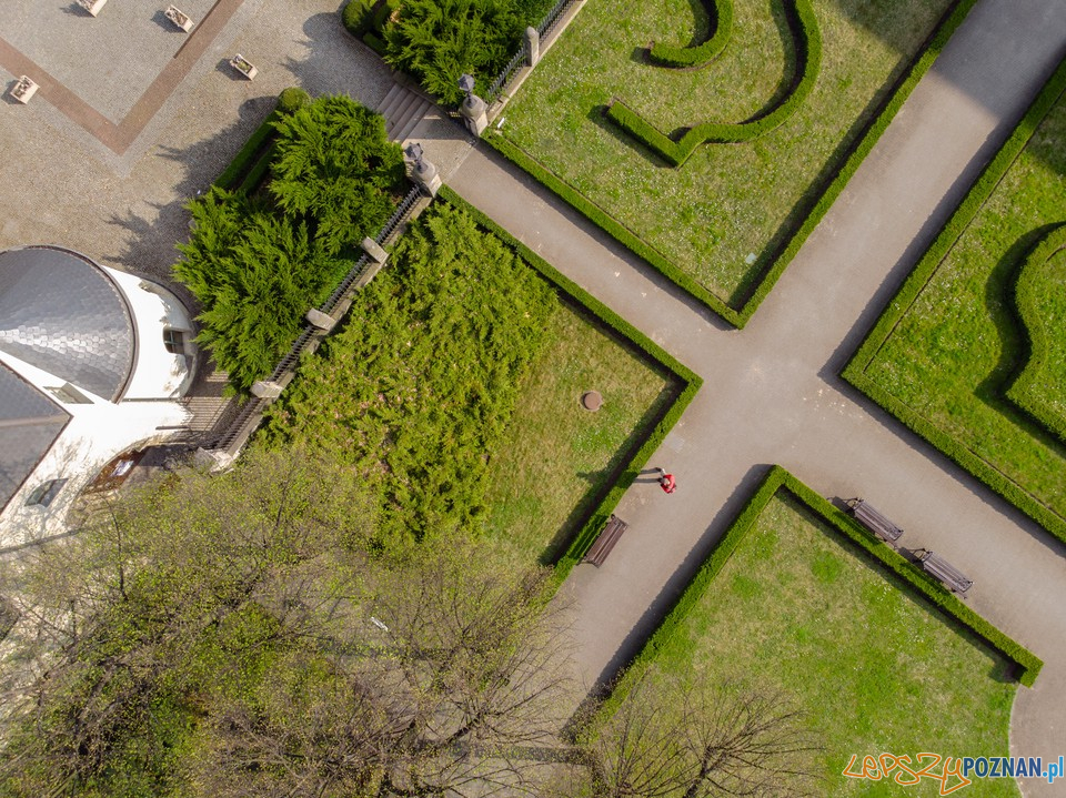 CK Zamek - park z lotu ptaka  Foto: materiały prasowe CK Zamek 