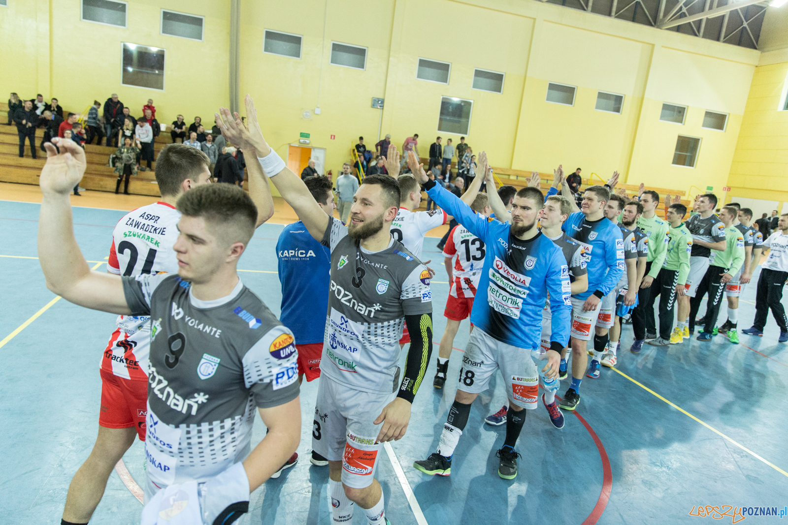 WKS Grunwald - ASPR Zawadzkie 34:19 - Poznań 13.02.2019 r. Foto: LepszyPOZNAN.pl / Paweł Rychter WKS Grunwald - ASPR Zawadzkie 34:19 - Poznań 13.02.2019 r. Foto: LepszyPOZNAN.pl / Paweł Rychter