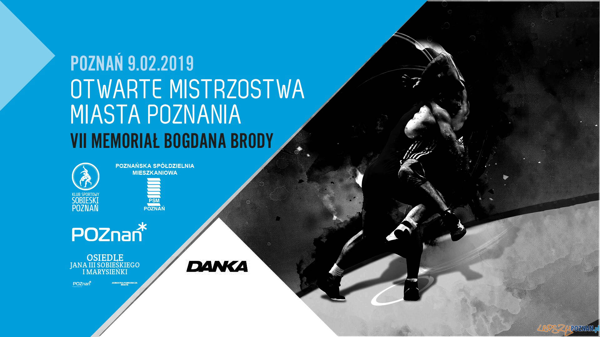 Mistrzostwa Miasta Poznania w Zapasach - Memoriał Bogdana Brody Foto: materiały prasowe Mistrzostwa Miasta Poznania w Zapasach - Memoriał Bogdana Brody Foto: materiały prasowe