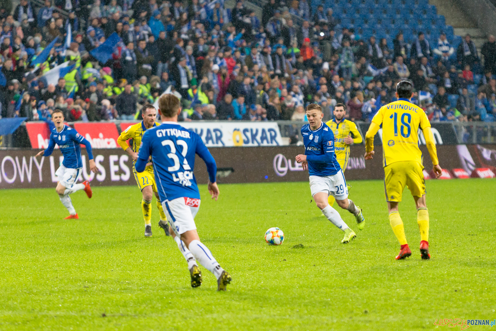 Lech Poznań - Arka Gdynia Foto: lepszyPOZNAN.pl/Piotr Rychter Lech Poznań - Arka Gdynia Foto: lepszyPOZNAN.pl/Piotr Rychter