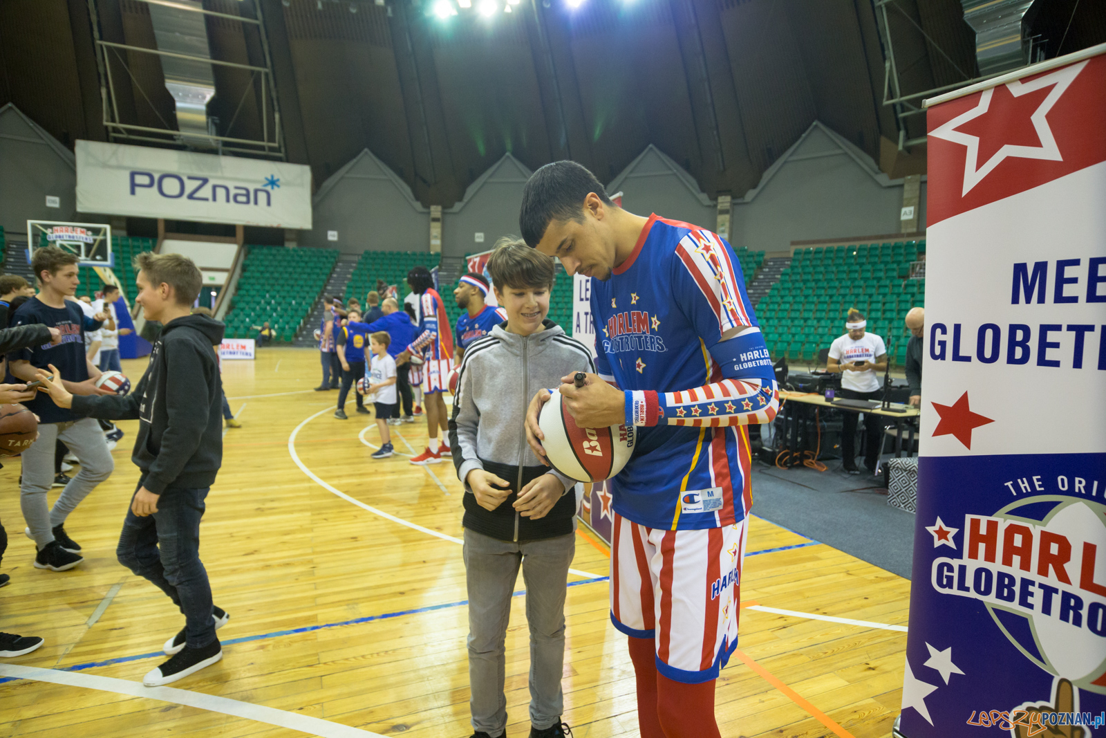 Harlem Globetrotters Magic Pass Foto: lepszyPOZNAN.pl/Piotr Rychter Harlem Globetrotters Magic Pass Foto: lepszyPOZNAN.pl/Piotr Rychter