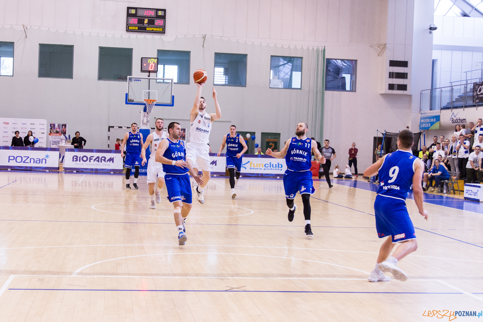 Biofarm Basket Poznań - Górnik Trans.eu Wałbrzych 79:55 - Poz Foto: LepszyPOZNAN.pl / Paweł Rychter Biofarm Basket Poznań - Górnik Trans.eu Wałbrzych 79:55 - Poz Foto: LepszyPOZNAN.pl / Paweł Rychter