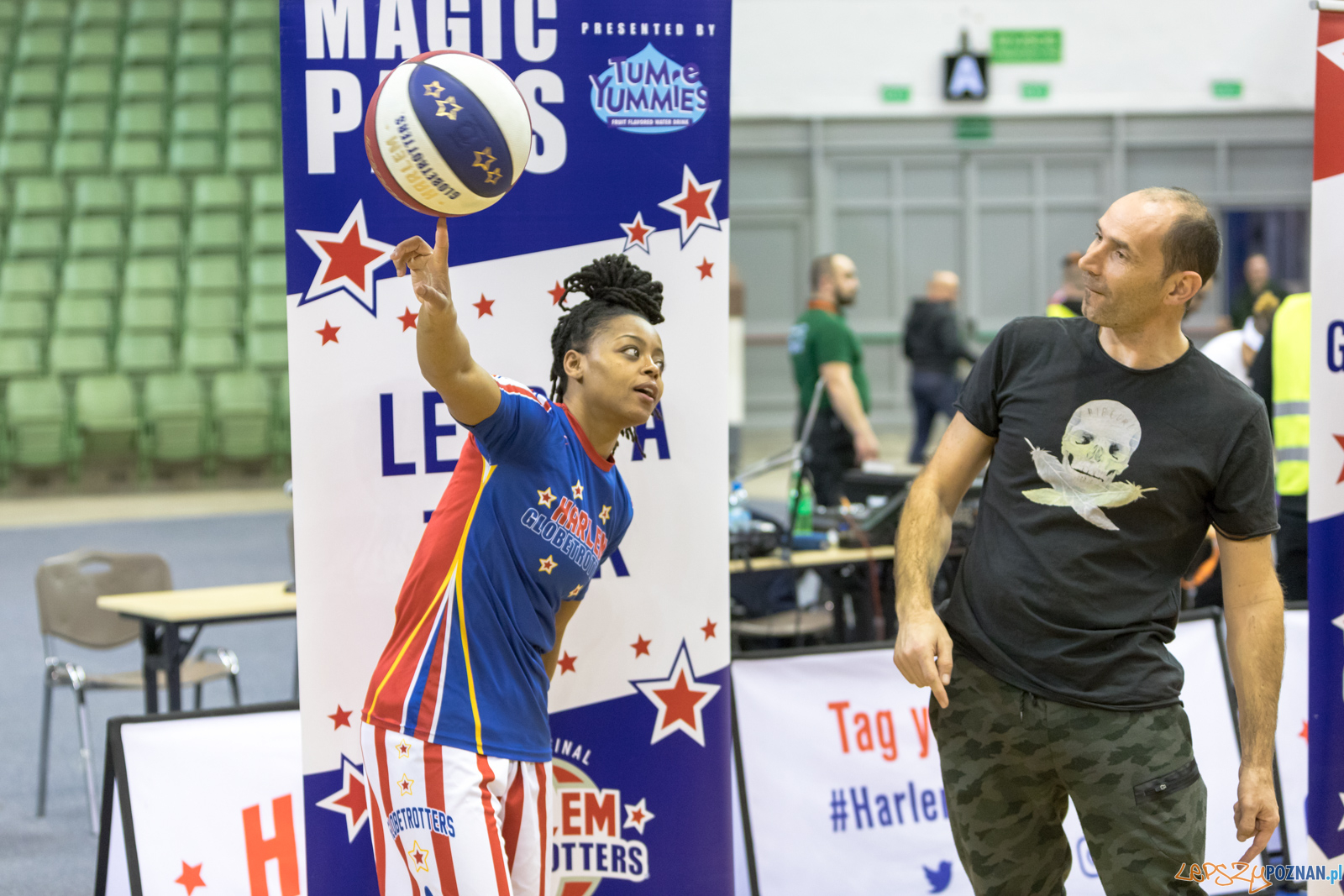 Harlem Globetrotters Magic Pass Foto: lepszyPOZNAN.pl/Piotr Rychter Harlem Globetrotters Magic Pass Foto: lepszyPOZNAN.pl/Piotr Rychter