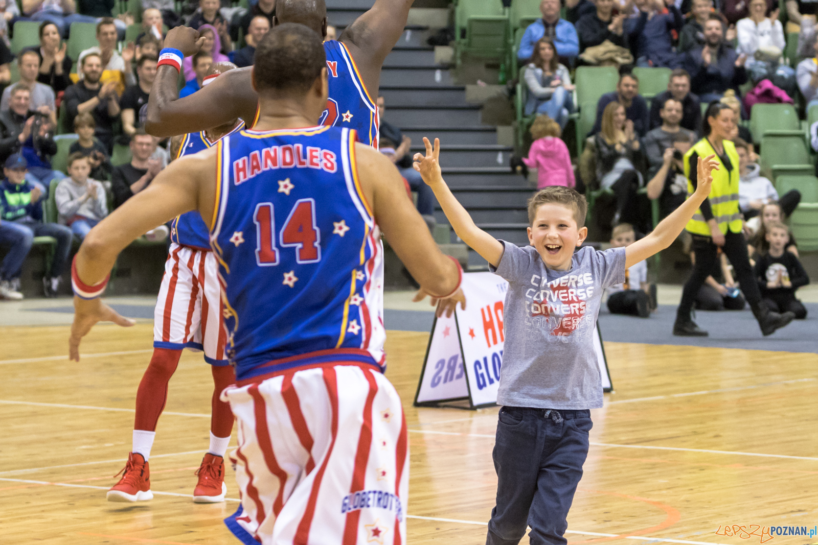 Harlem Globetrotters w Poznaniu Foto: lepszyPOZNAN.pl/Piotr Rychter Harlem Globetrotters w Poznaniu Foto: lepszyPOZNAN.pl/Piotr Rychter