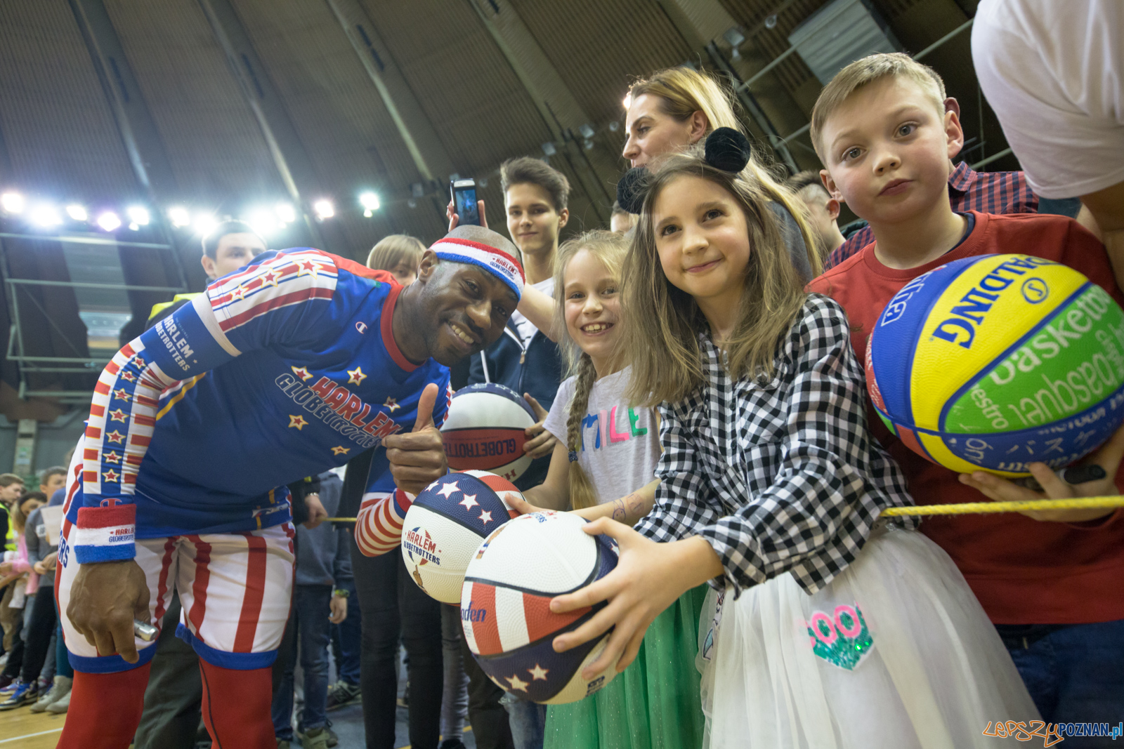 Harlem Globetrotters w Poznaniu Foto: lepszyPOZNAN.pl/Piotr Rychter Harlem Globetrotters w Poznaniu Foto: lepszyPOZNAN.pl/Piotr Rychter