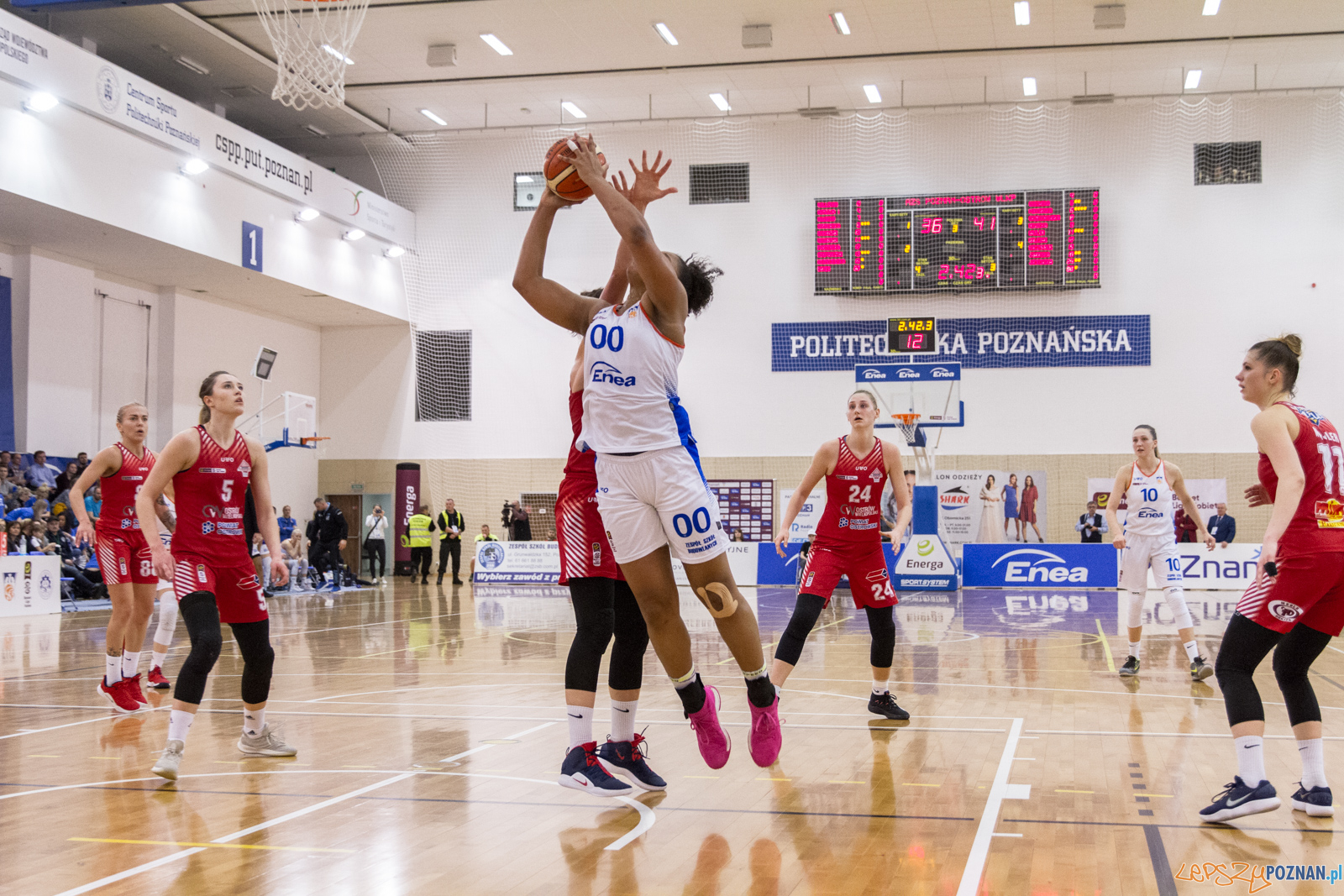 Enea AZS Poznań – TS Ostrovia Ostrów Wlkp. 69:68 - Poznań 2 Foto: LepszyPOZNAN.pl / Paweł Rychter Enea AZS Poznań – TS Ostrovia Ostrów Wlkp. 69:68 - Poznań 2 Foto: LepszyPOZNAN.pl / Paweł Rychter