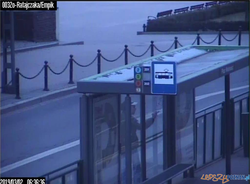 Zatrzymany graficiarz Foto: materiały prasowe / Straż Miejska Zatrzymany graficiarz Foto: materiały prasowe / Straż Miejska