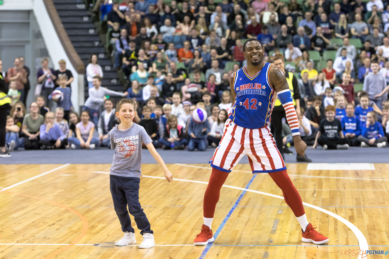 Harlem Globetrotters w Poznaniu Foto: lepszyPOZNAN.pl/Piotr Rychter Harlem Globetrotters w Poznaniu Foto: lepszyPOZNAN.pl/Piotr Rychter