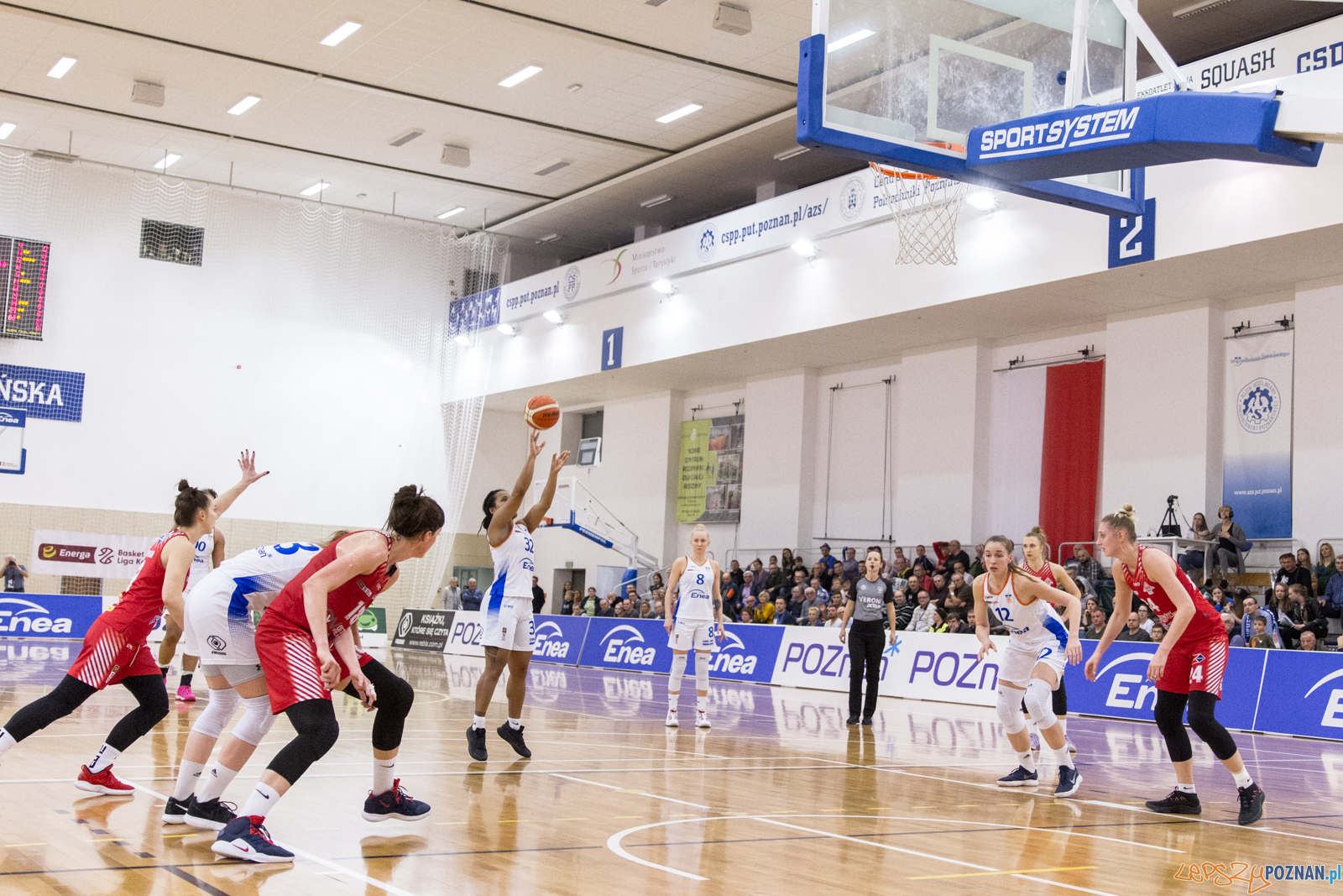 Enea AZS Poznań – TS Ostrovia Ostrów Wlkp. 69:68 - Poznań 2 Foto: LepszyPOZNAN.pl / Paweł Rychter Enea AZS Poznań – TS Ostrovia Ostrów Wlkp. 69:68 - Poznań 2 Foto: LepszyPOZNAN.pl / Paweł Rychter