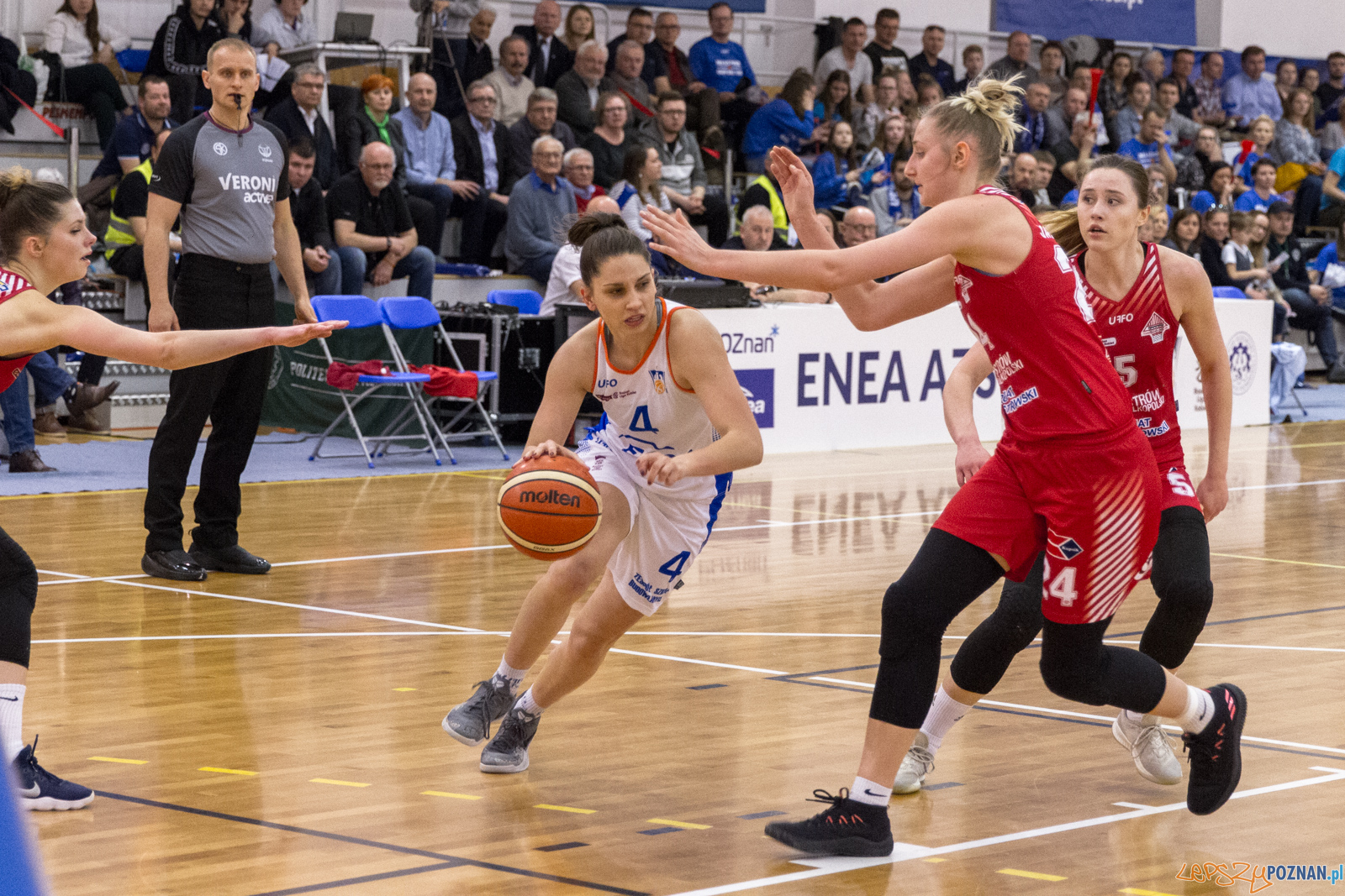 Enea AZS Poznań – TS Ostrovia Ostrów Wlkp. 69:68 - Poznań 2 Foto: LepszyPOZNAN.pl / Paweł Rychter Enea AZS Poznań – TS Ostrovia Ostrów Wlkp. 69:68 - Poznań 2 Foto: LepszyPOZNAN.pl / Paweł Rychter