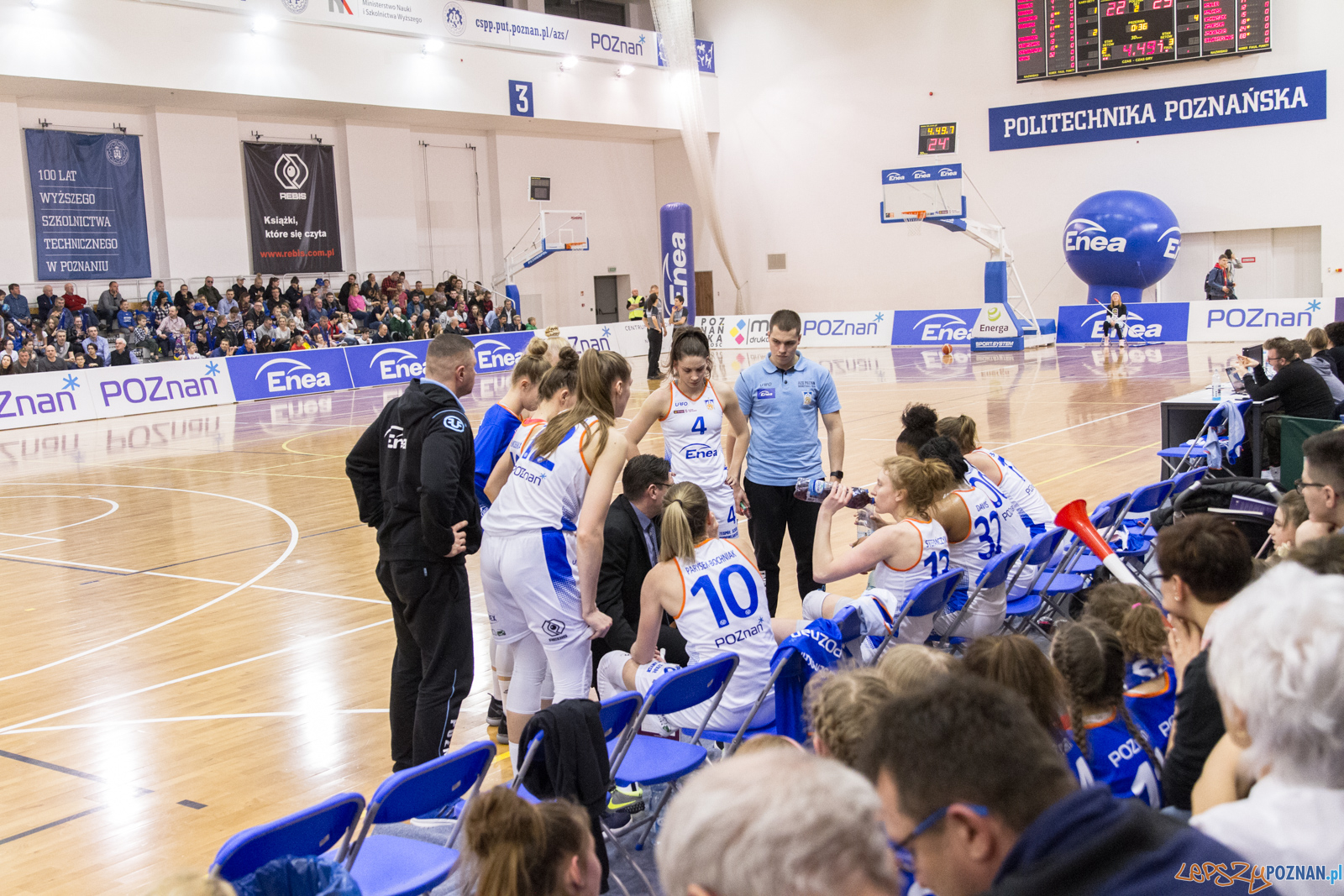 Enea AZS Poznań – TS Ostrovia Ostrów Wlkp. 69:68 - Poznań 2 Foto: LepszyPOZNAN.pl / Paweł Rychter Enea AZS Poznań – TS Ostrovia Ostrów Wlkp. 69:68 - Poznań 2 Foto: LepszyPOZNAN.pl / Paweł Rychter