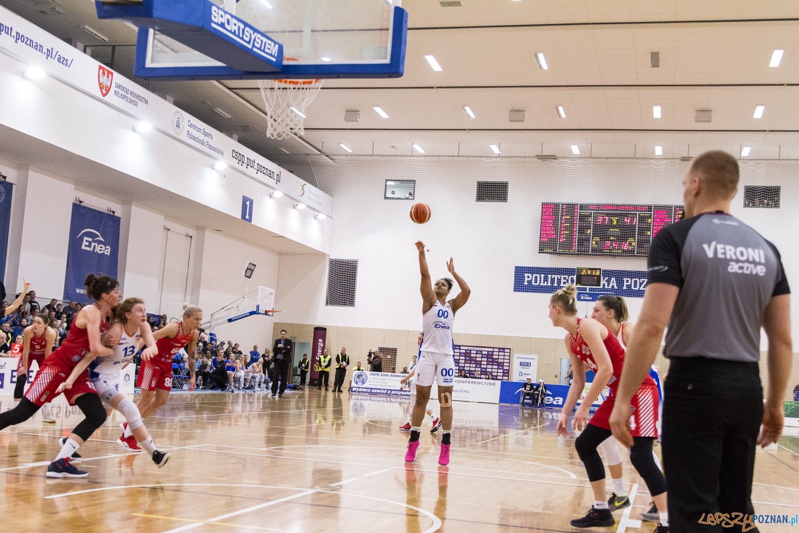 Enea AZS Poznań – TS Ostrovia Ostrów Wlkp. 69:68 - Poznań 2 Foto: LepszyPOZNAN.pl / Paweł Rychter Enea AZS Poznań – TS Ostrovia Ostrów Wlkp. 69:68 - Poznań 2 Foto: LepszyPOZNAN.pl / Paweł Rychter