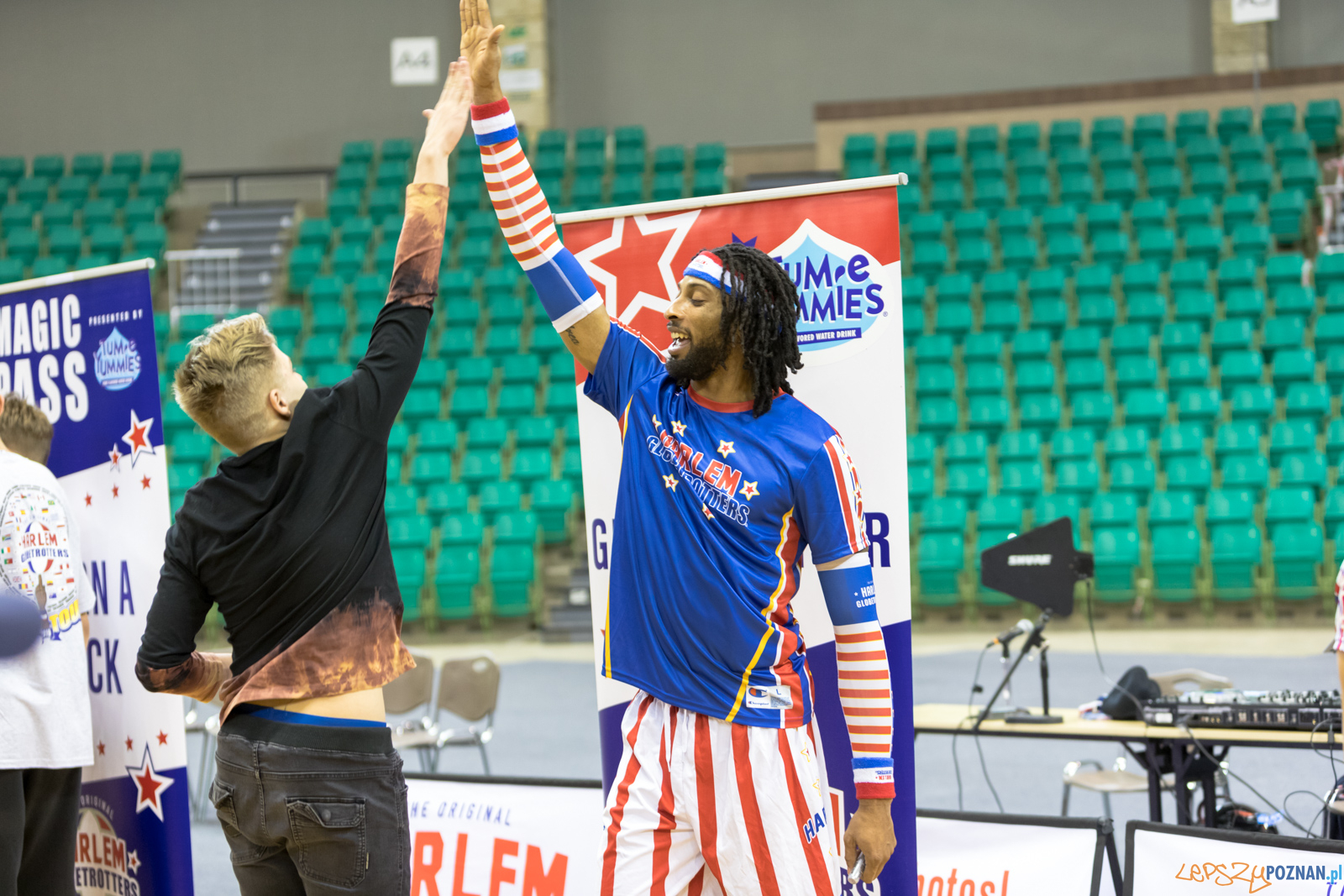 Harlem Globetrotters Magic Pass Foto: lepszyPOZNAN.pl/Piotr Rychter Harlem Globetrotters Magic Pass Foto: lepszyPOZNAN.pl/Piotr Rychter