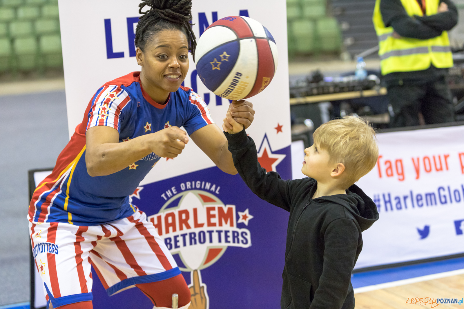 Harlem Globetrotters Magic Pass Foto: lepszyPOZNAN.pl/Piotr Rychter Harlem Globetrotters Magic Pass Foto: lepszyPOZNAN.pl/Piotr Rychter