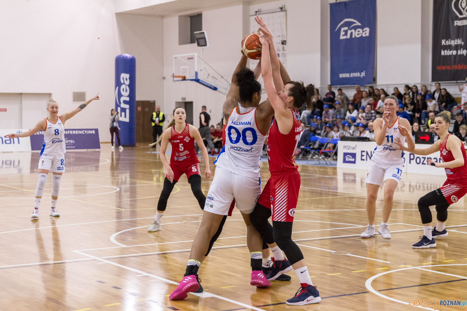 Enea AZS Poznań – TS Ostrovia Ostrów Wlkp. 69:68 - Poznań 2 Foto: LepszyPOZNAN.pl / Paweł Rychter Enea AZS Poznań – TS Ostrovia Ostrów Wlkp. 69:68 - Poznań 2 Foto: LepszyPOZNAN.pl / Paweł Rychter