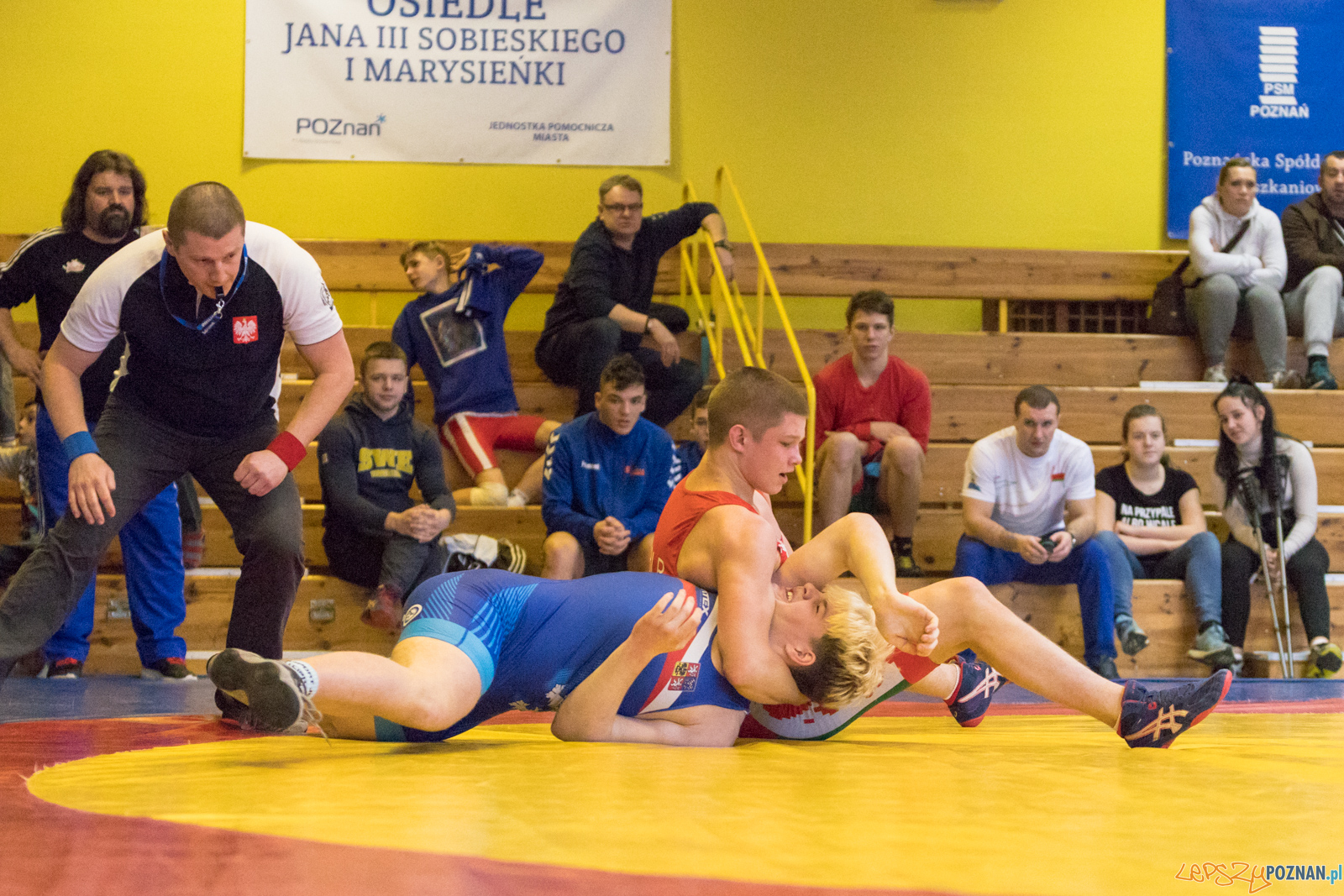 XXVII Międzynarodowy Turniej Zapaśniczy o
Puchar Sobieskiego Foto: lepszyPOZNAN.pl/Piotr Rychter XXVII Międzynarodowy Turniej Zapaśniczy o
Puchar Sobieskiego Foto: lepszyPOZNAN.pl/Piotr Rychter