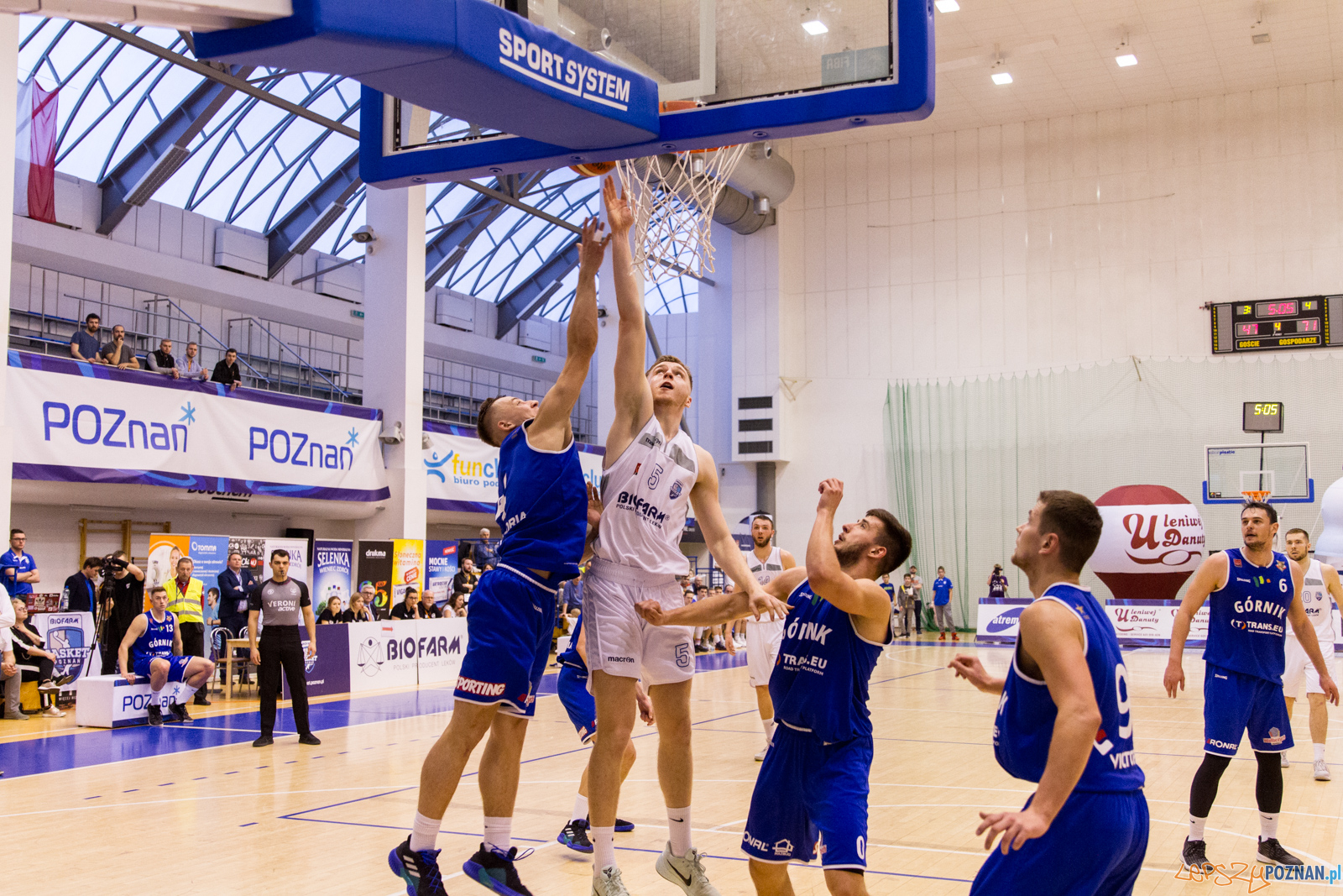 Biofarm Basket Poznań - Górnik Trans.eu Wałbrzych 79:55 - Poz Foto: LepszyPOZNAN.pl / Paweł Rychter Biofarm Basket Poznań - Górnik Trans.eu Wałbrzych 79:55 - Poz Foto: LepszyPOZNAN.pl / Paweł Rychter