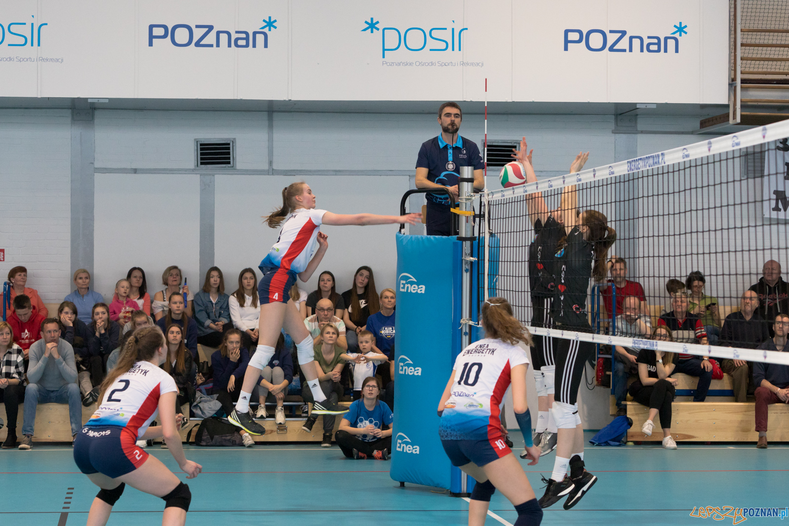 Półfinał Mistrzostw Polski w Piłce Siatkowej Kadetek Foto: lepszyPOZNAN.pl/Piotr Rychter Półfinał Mistrzostw Polski w Piłce Siatkowej Kadetek Foto: lepszyPOZNAN.pl/Piotr Rychter