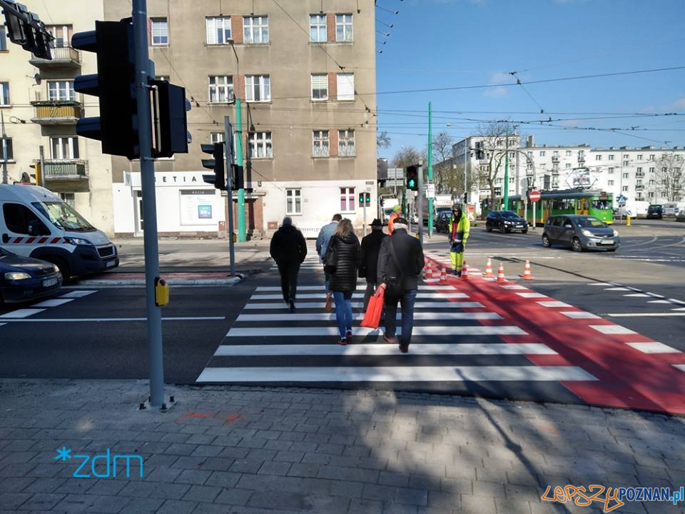 Głogowska - Hetmańska - przejście dla pieszych Foto: ZDM Głogowska - Hetmańska - przejście dla pieszych Foto: ZDM