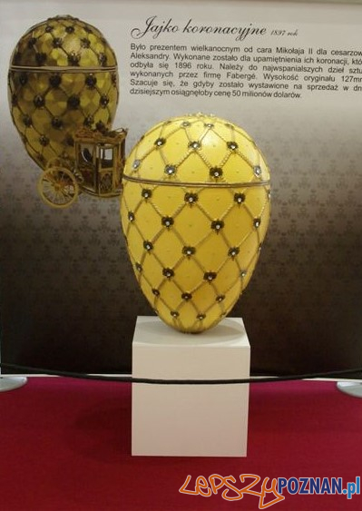 Jaja Fabergé w Galerii Malta Foto: materiały prasowe Jaja Fabergé w Galerii Malta Foto: materiały prasowe