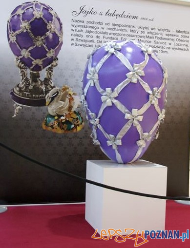 Jaja Fabergé w Galerii Malta Foto: materiały prasowe Jaja Fabergé w Galerii Malta Foto: materiały prasowe