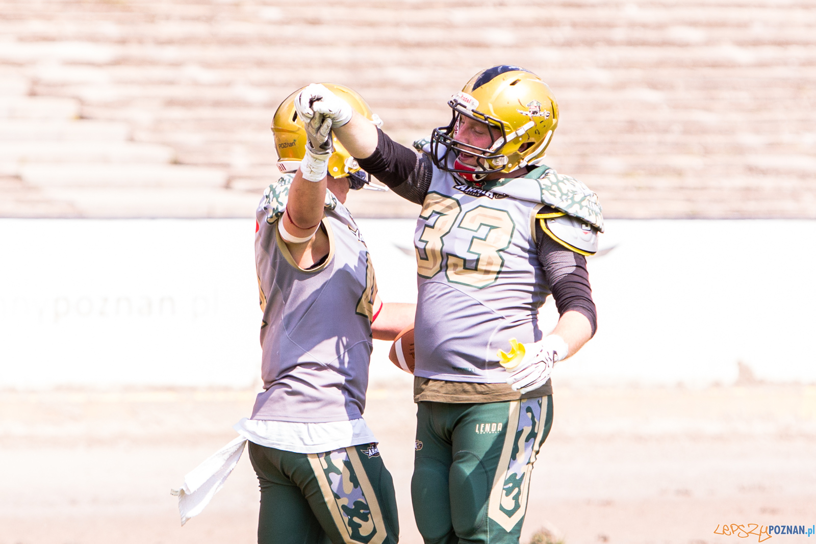 Futbol amerykański: Armia Poznań - Olsztyn Lakers 45:21 - Pozn Foto: LepszyPOZNAN.pl / Paweł Rychter Futbol amerykański: Armia Poznań - Olsztyn Lakers 45:21 - Pozn Foto: LepszyPOZNAN.pl / Paweł Rychter