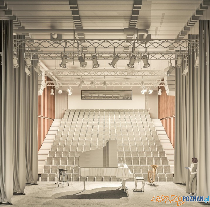 projekt nowej siedziby Estrady Poznańskiej Foto: materiały prasowe projekt nowej siedziby Estrady Poznańskiej Foto: materiały prasowe