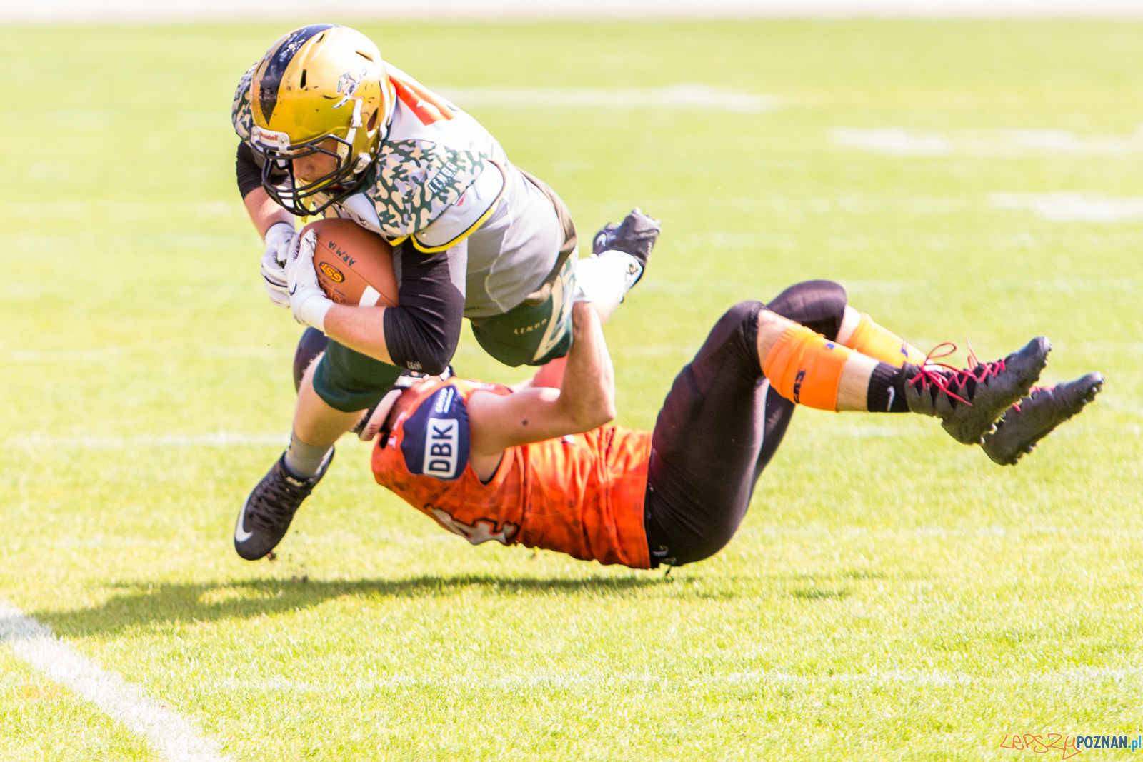 Futbol amerykański: Armia Poznań - Olsztyn Lakers 45:21 - Pozn Foto: LepszyPOZNAN.pl / Paweł Rychter Futbol amerykański: Armia Poznań - Olsztyn Lakers 45:21 - Pozn Foto: LepszyPOZNAN.pl / Paweł Rychter