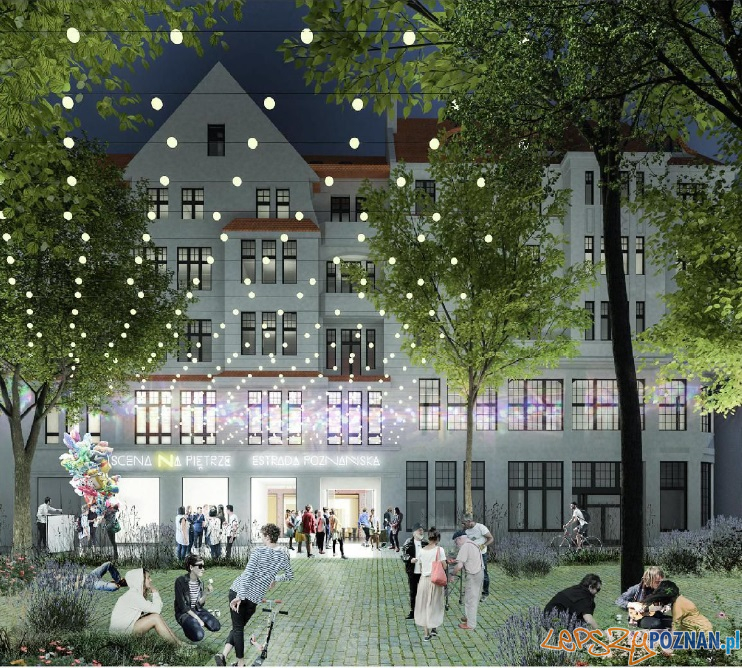 projekt nowej siedziby Estrady Poznańskiej Foto: materiały prasowe projekt nowej siedziby Estrady Poznańskiej Foto: materiały prasowe