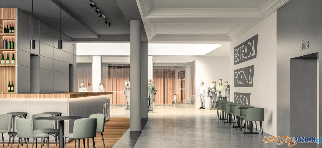 projekt nowej siedziby Estrady Poznańskiej Foto: materiały prasowe projekt nowej siedziby Estrady Poznańskiej Foto: materiały prasowe