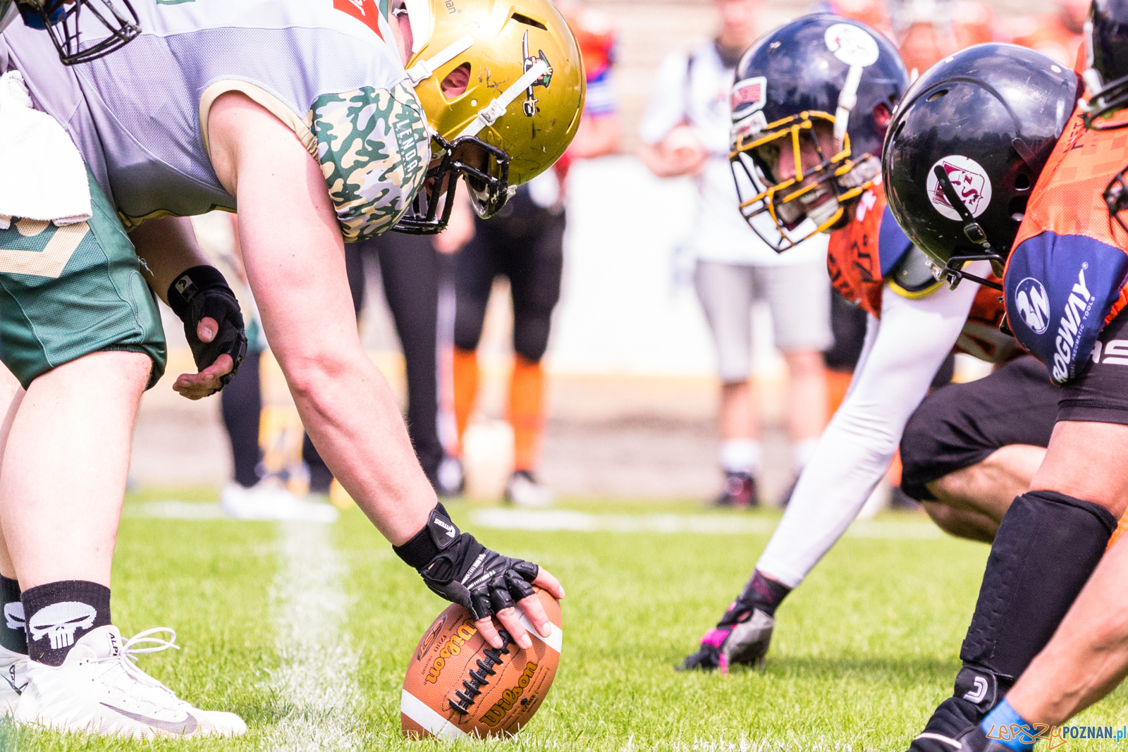 Futbol amerykański: Armia Poznań - Olsztyn Lakers 45:21 - Pozn Foto: LepszyPOZNAN.pl / Paweł Rychter Futbol amerykański: Armia Poznań - Olsztyn Lakers 45:21 - Pozn Foto: LepszyPOZNAN.pl / Paweł Rychter