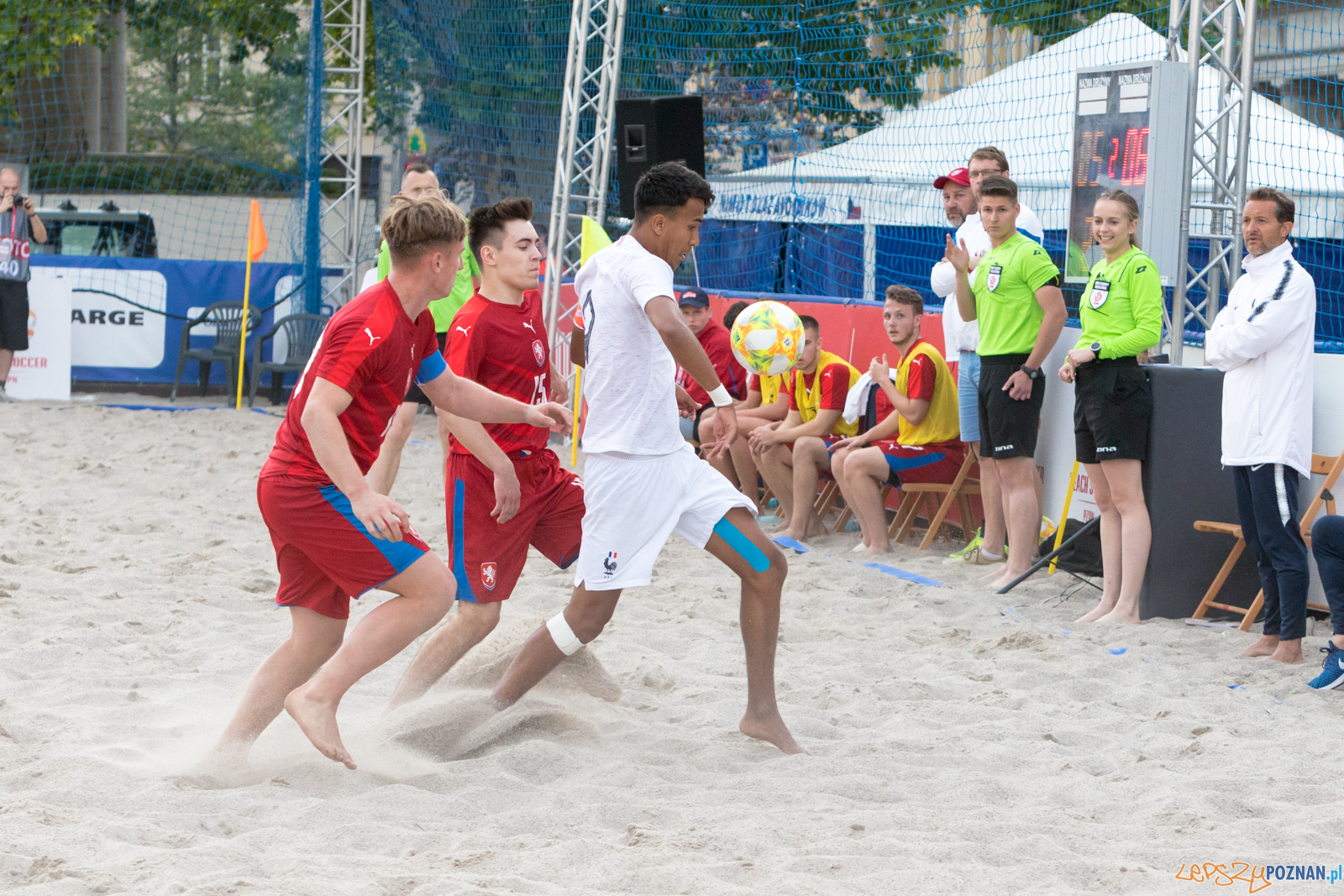 BeachSoccer - Francja - Czechy Foto: lepszyPOZNAN.pl/Piotr Rychter BeachSoccer - Francja - Czechy Foto: lepszyPOZNAN.pl/Piotr Rychter