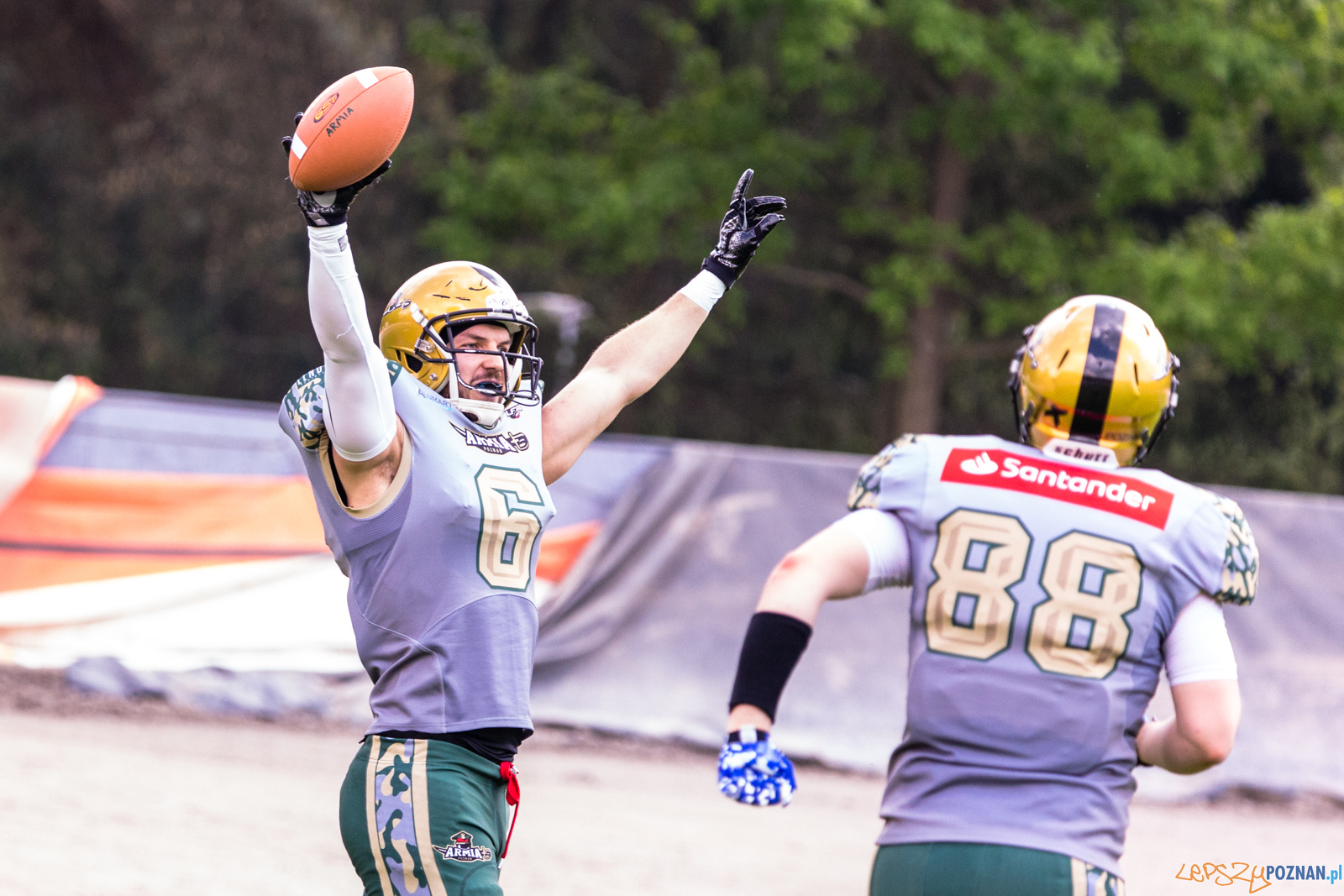 Futbol amerykański: Armia Poznań - Olsztyn Lakers 45:21 - Pozn Foto: LepszyPOZNAN.pl / Paweł Rychter Futbol amerykański: Armia Poznań - Olsztyn Lakers 45:21 - Pozn Foto: LepszyPOZNAN.pl / Paweł Rychter