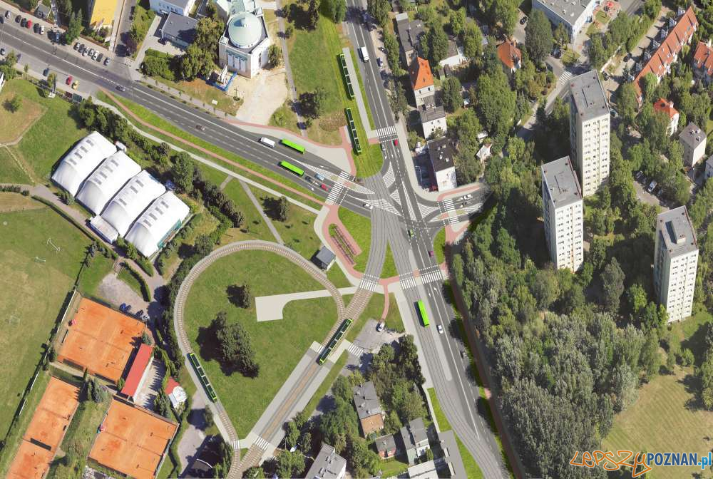 Wizualizacja trasy tramwajowej Foto: ZTM Wizualizacja trasy tramwajowej Foto: ZTM