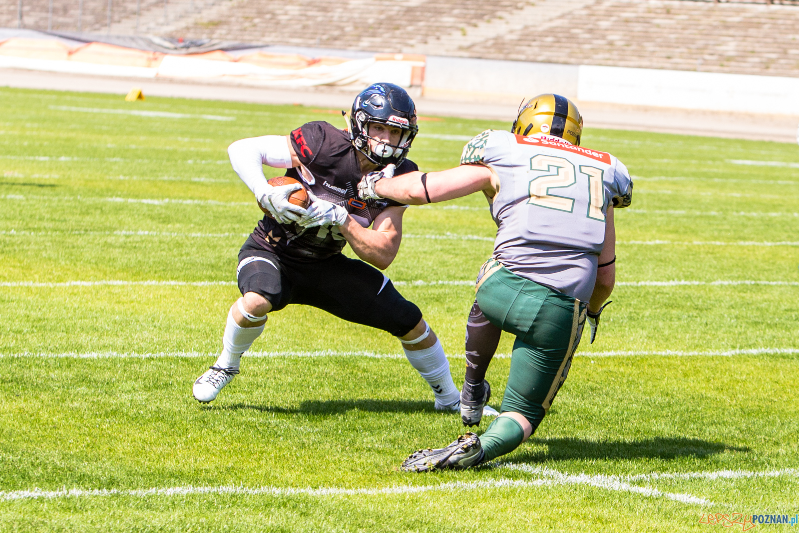 Armia Poznań - Wrocław Panthers 14:42 - Poznań 2.06.2019 r. Foto: LepszyPOZNAN.pl / Paweł Rychter Armia Poznań - Wrocław Panthers 14:42 - Poznań 2.06.2019 r. Foto: LepszyPOZNAN.pl / Paweł Rychter