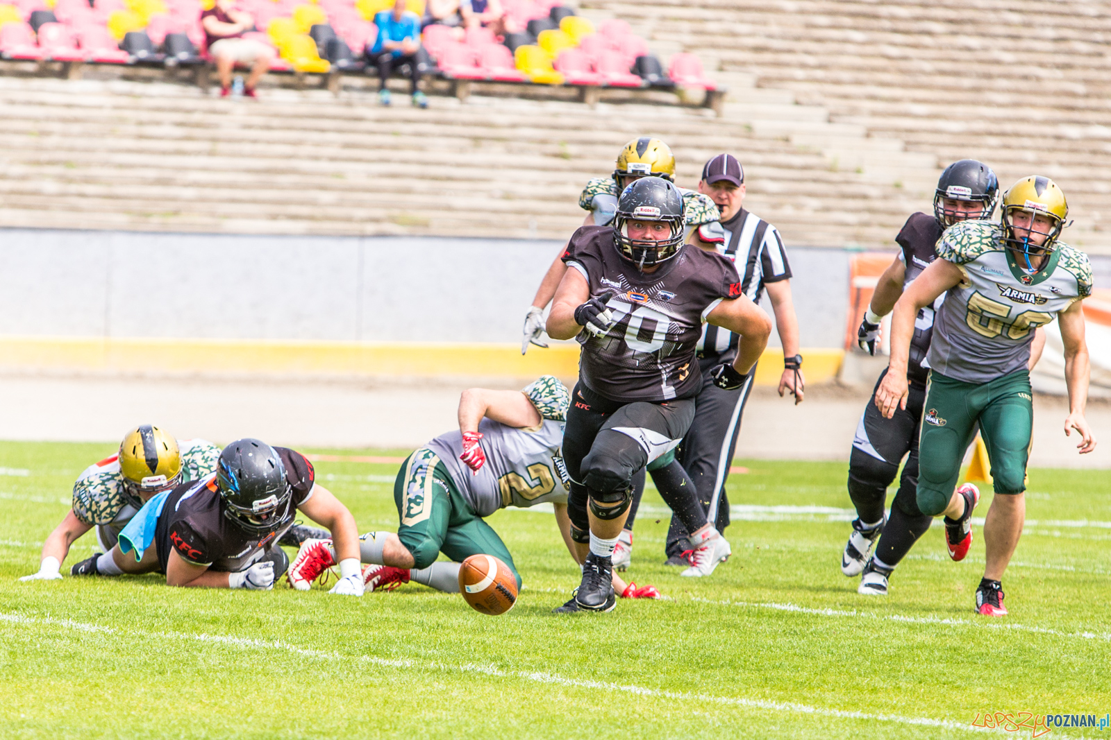 Armia Poznań - Wrocław Panthers 14:42 - Poznań 2.06.2019 r. Foto: LepszyPOZNAN.pl / Paweł Rychter Armia Poznań - Wrocław Panthers 14:42 - Poznań 2.06.2019 r. Foto: LepszyPOZNAN.pl / Paweł Rychter